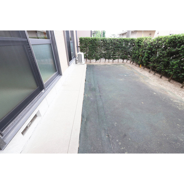 フォンテーヌ宮ノ陣Ⅲ A棟のバルコニー