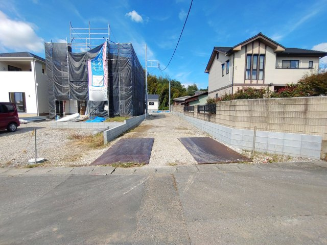新築戸建・新築建売　太田市新田上江田町第1　綿打小学校・綿打中学校の前面道路含む現地写真