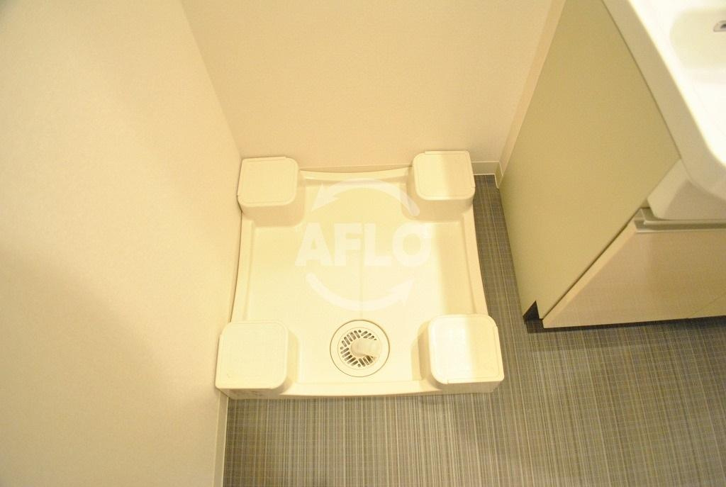 プレサンス北浜パレスの設備|洗濯機置き場