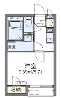 【間取り】 | プランドール多摩川