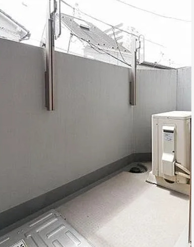 フィオリーシェ東浅草のバルコニー