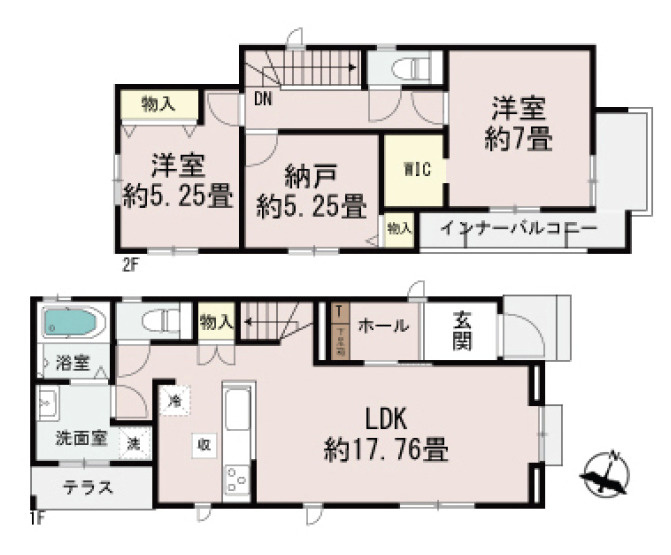 HT沖縄市東1丁目（全3棟）A号棟　お得なキャンペーン中♪の間取り