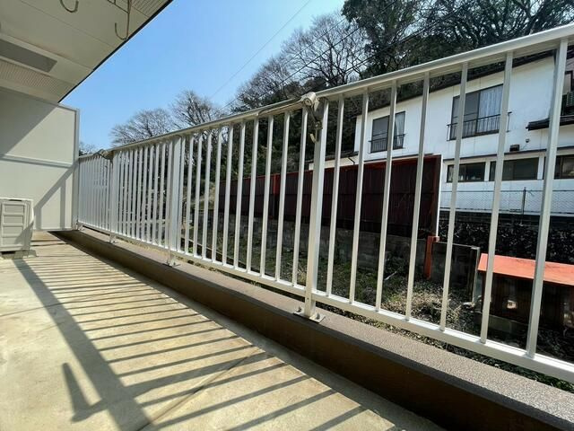 コーポタチカワ・フラワーヒルのバルコニー