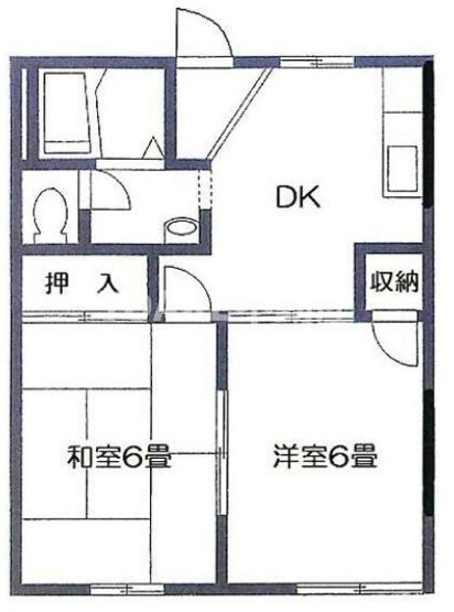 【間取り】 | ハイツサンライズ
