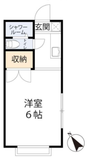 栄ミリオンコーポの間取り