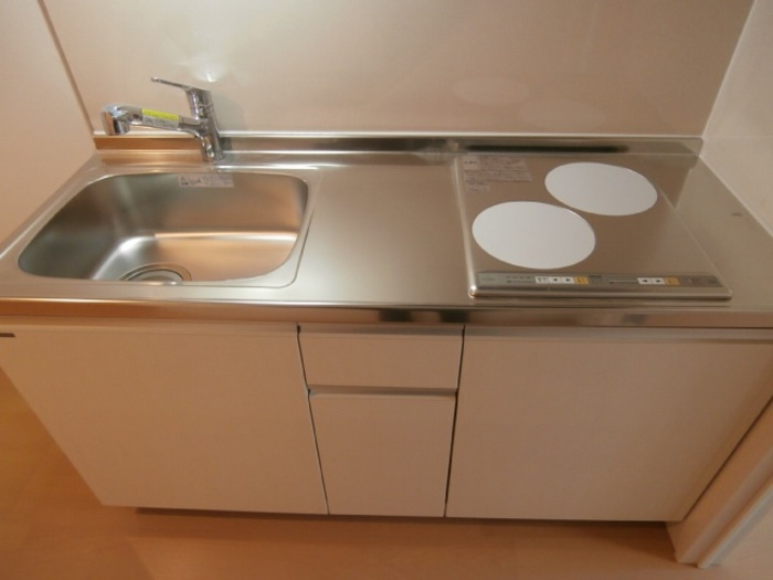 YSC横浜ビルのキッチン|IH2口コンロ♪