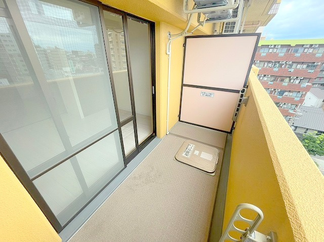 コート淡路のバルコニー