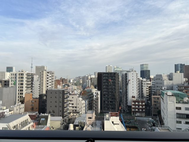 遠くにスカイツリー見えます！