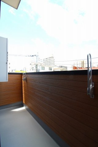 グランドメゾンのバルコニー|広々としたバルコニーです