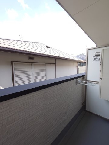 THE NOBLES 諏訪野町Ⅱのバルコニー|落ち着いた時間を過ごせるバルコニーです