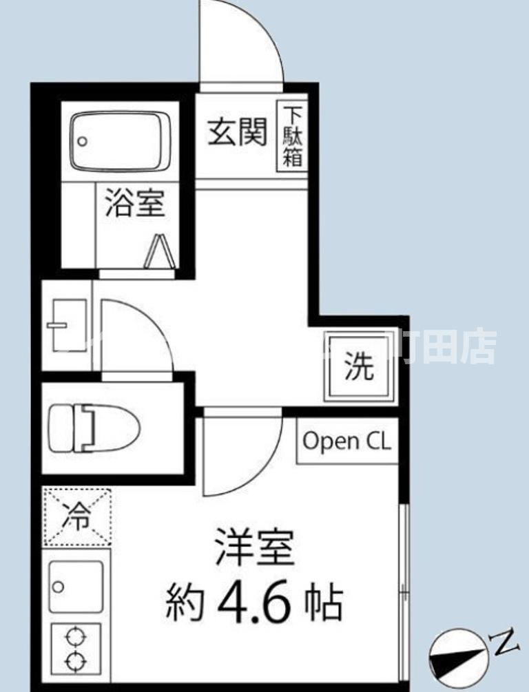 T‘s Cuore三ツ境2※初期費用分割後払いサービス利用可能物件の間取り