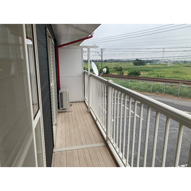 グリーンハイツ島野のバルコニー