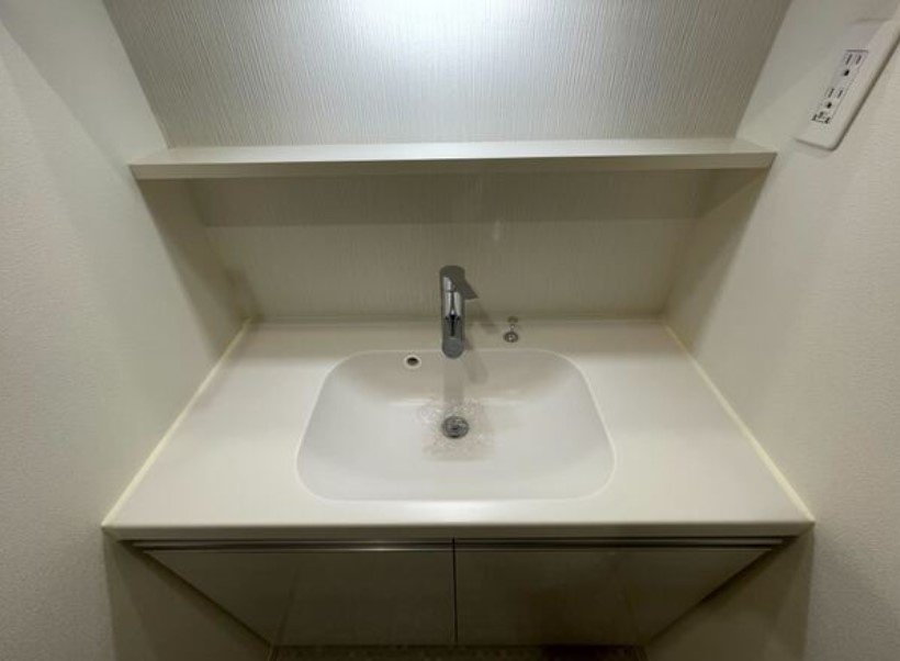 クレイシア両国カルミナの洗面所