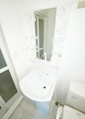 【洗面所】 | セレーナあらかわ遊園 | 洗面台です。