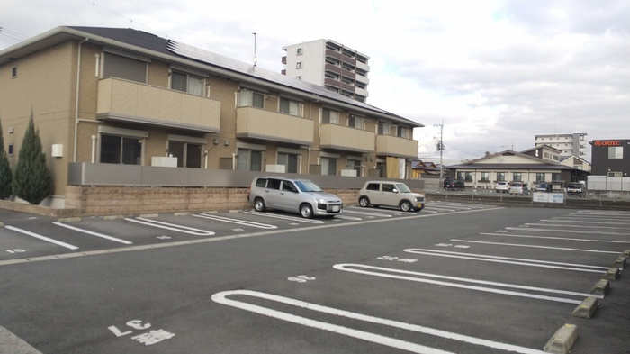 ピラール菊陽 Ⅰ棟の駐車場