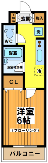 【間取り】 | ジュエル明大前