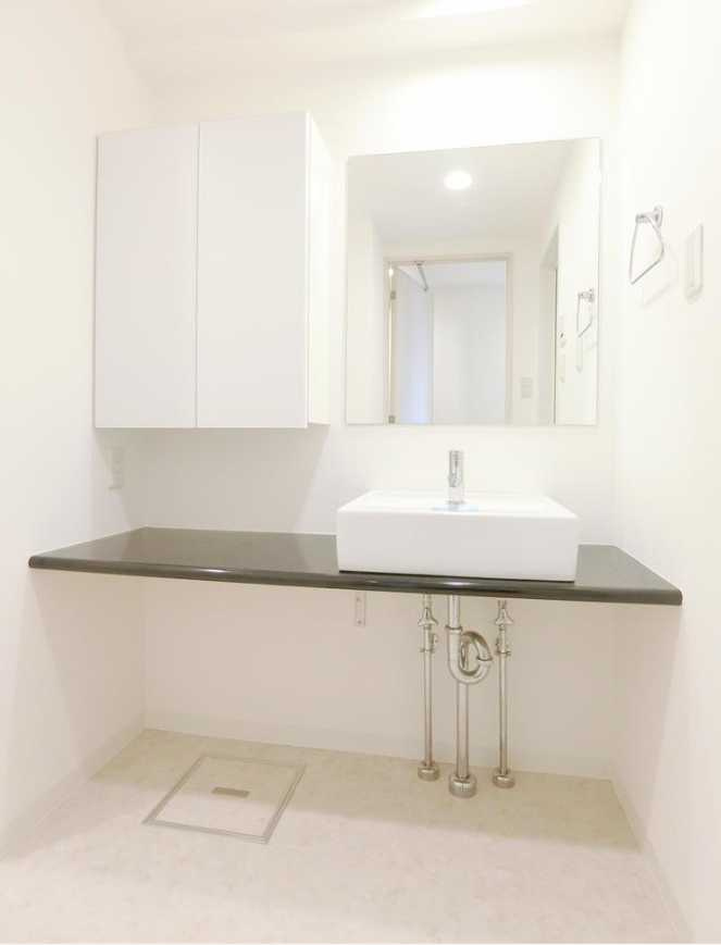 プラウドフラット三軒茶屋　オートロック　高層階　南西角部屋の洗面所