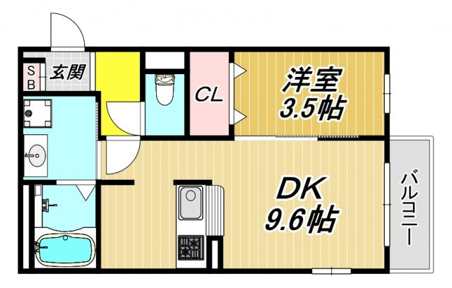 ボンレーヴの間取り