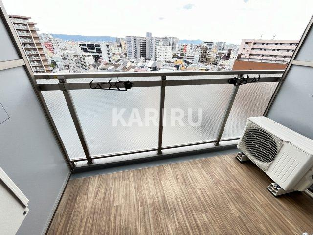 エスリード大阪城アクシスのバルコニー