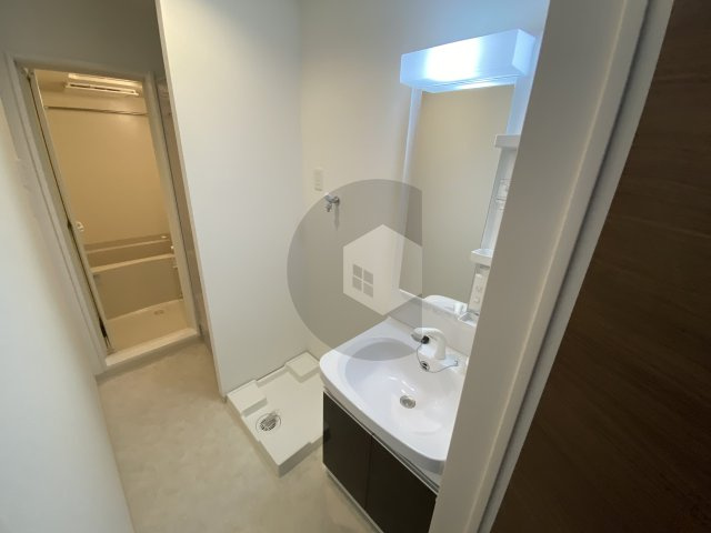 ルミエール若江岩田の洗面所