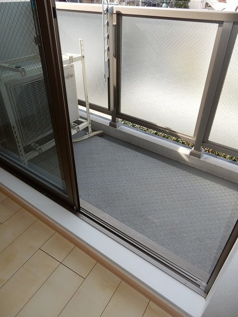 アンソレイエのバルコニー