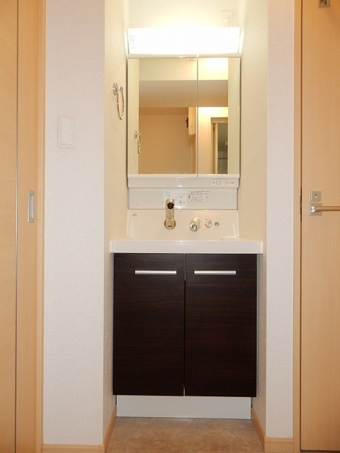 アンソレイエの洗面所