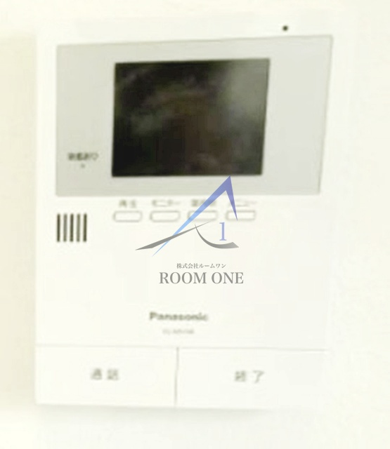 ハーモニーテラス東駒形Ⅱのセキュリティ|モニター付きインターホンです。