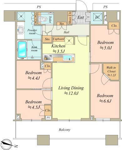 4LDKへのリフォームプランもございます。お気軽にご相談ください。（費用は別途負担が必要です）