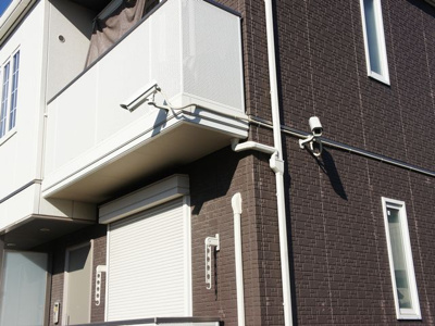 【設備】 | ボン・シャンスA | 敷地内防犯カメラがあります。