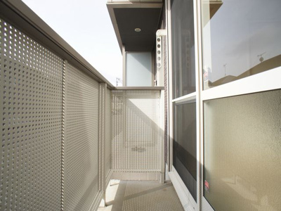 【バルコニー】 | ボン・シャンスA | 日当たり良好！お洗濯物がたくさん干せます♪