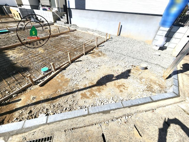 福岡市屋形原1丁目第2-2棟(2号棟)の庭|お庭で自由な時間を過ごせます。