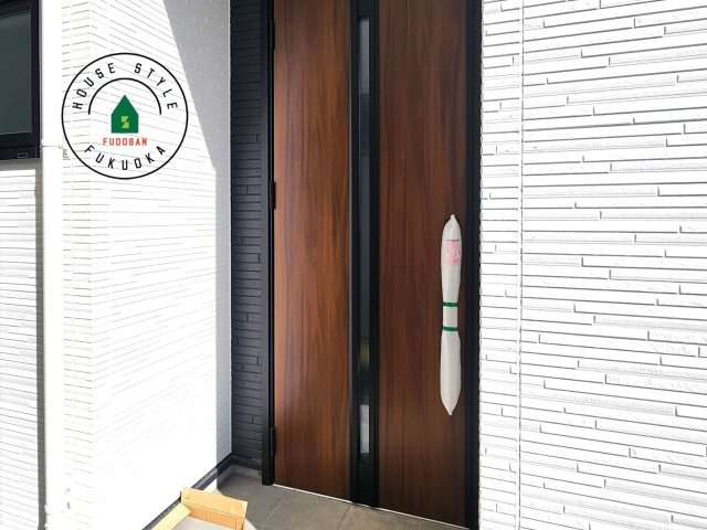 福岡市屋形原1丁目第2-2棟(2号棟)の防犯設備|二重ロックでしっかり防犯対策ができます。