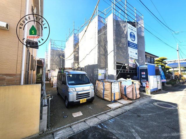 福岡市早良区飯倉3丁目第20-2棟（1号棟）の前面道路含む現地写真|見学の時間などお気軽にお問い合わせ下さい。
