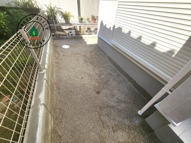 福岡市早良区飯倉3丁目第20-2棟（2号棟）の庭|お庭で自由な時間を過ごせます。