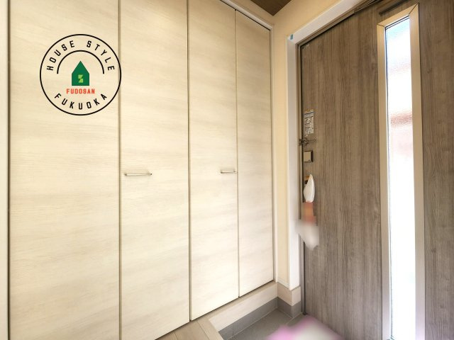 福岡市早良区飯倉3丁目第20-2棟（2号棟）の内観：施工例|二重ロックでしっかり防犯対策ができます。