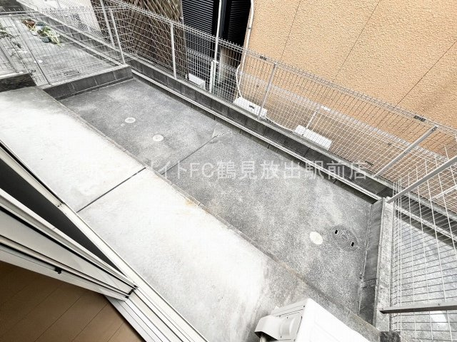 エスポワールKⅢのバルコニー