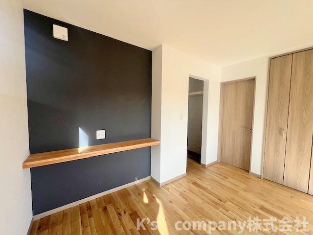 ■平塚市出縄　新築戸建●の収納|主寝室には奥行きのあるウォークインクローゼット付き☆