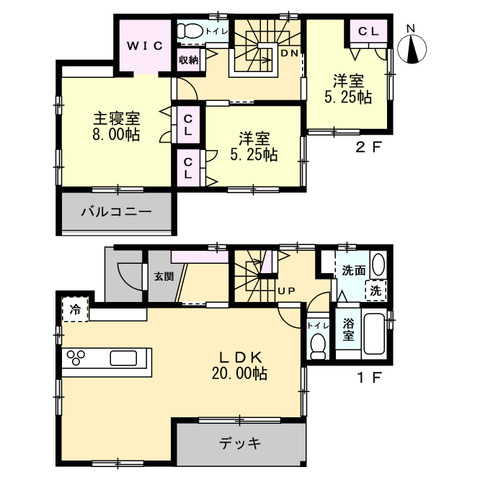 ■平塚市出縄　新築戸建●の間取り|3LDK☆