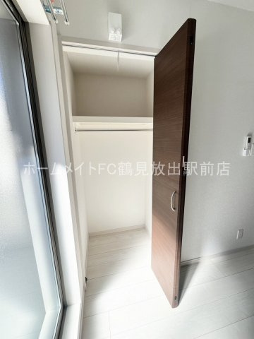 大阪市城東区諏訪３丁目のアパートの収納
