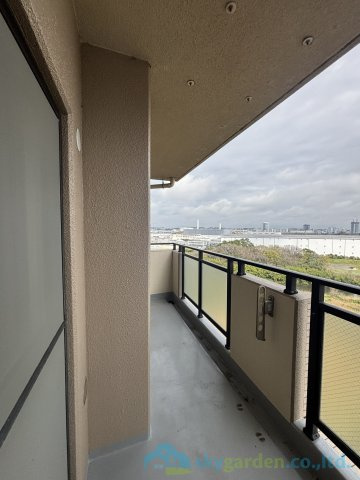 グランドヒルズ本厚木のバルコニー