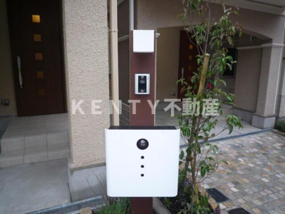 【エントランス】 | デザインコート旗の台 | 毎日通るエントランスはこのようになっています