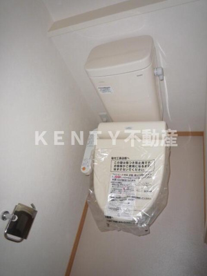 【トイレ】 | デザインコート旗の台 | ゆったりとした空間のトイレです