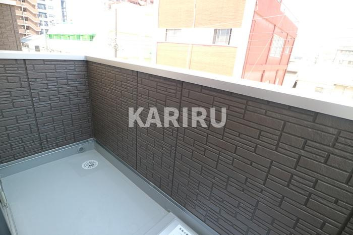 グリーンスコープＤ－ｒｏｏｍⅡ・Ⅲ　Ⅱのバルコニー