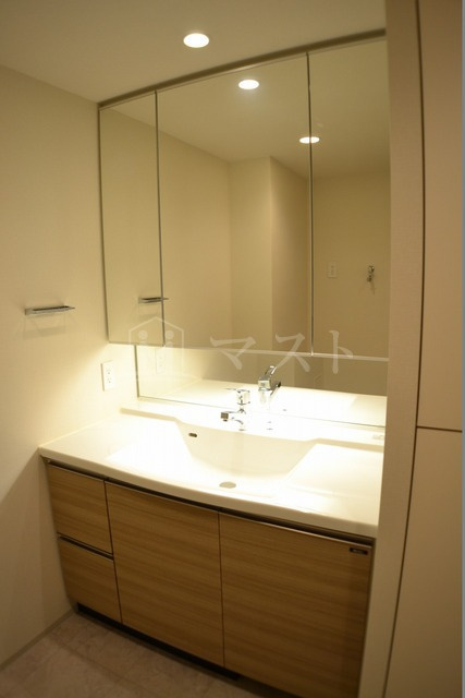 大阪市中央区南本町４丁目の賃貸マンションの洗面所