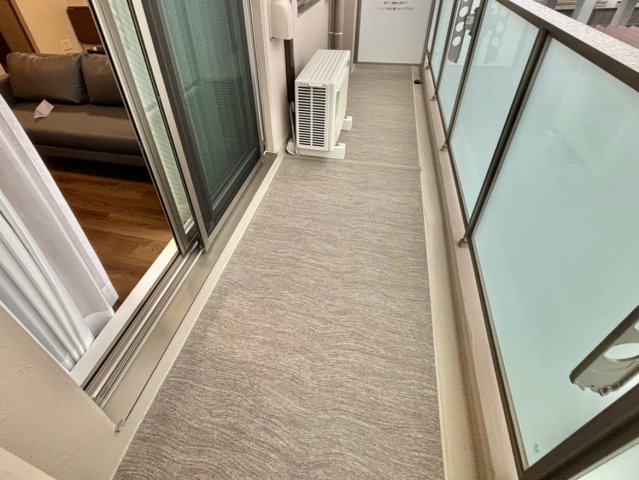 アビオス姫路駅東のバルコニー