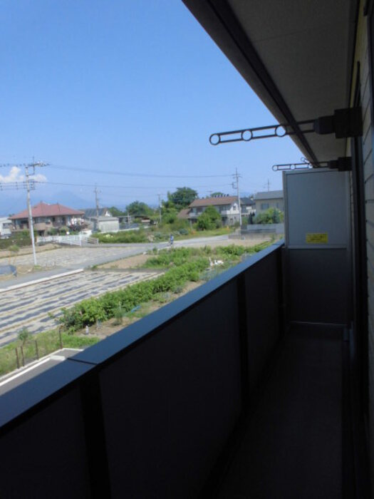 アロッジオ城川のバルコニー|高崎、前橋、伊勢崎エリアのお部屋探しはエンドスケープまで！お客様の理想お聞かせ下さい♪