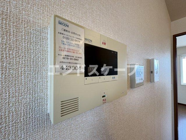 アロッジオ城川のセキュリティ|高崎、前橋、伊勢崎エリアのお部屋探しはエンドスケープまで！お客様の理想お聞かせ下さい♪