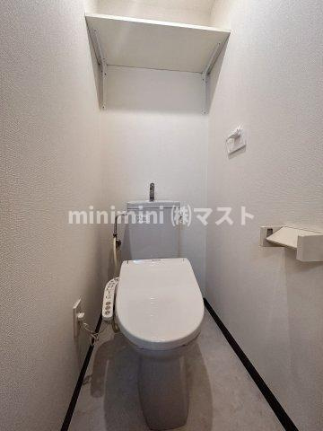 大阪市西区北堀江１丁目の賃貸マンションのトイレ