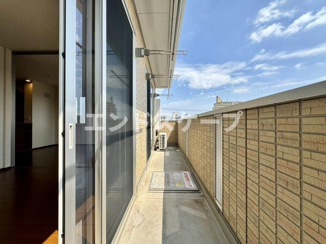 エスポワール明神のバルコニー|高崎、前橋、伊勢崎エリアのお部屋探しはエンドスケープまで！お客様の理想お聞かせ下さい♪