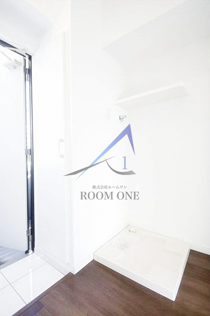 グラウンデュークス本所の設備|洗濯機置き場です。